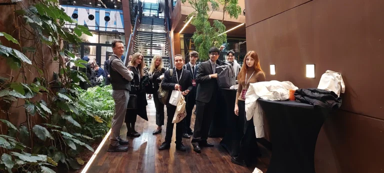 Group of PHBS students at a MUN conference