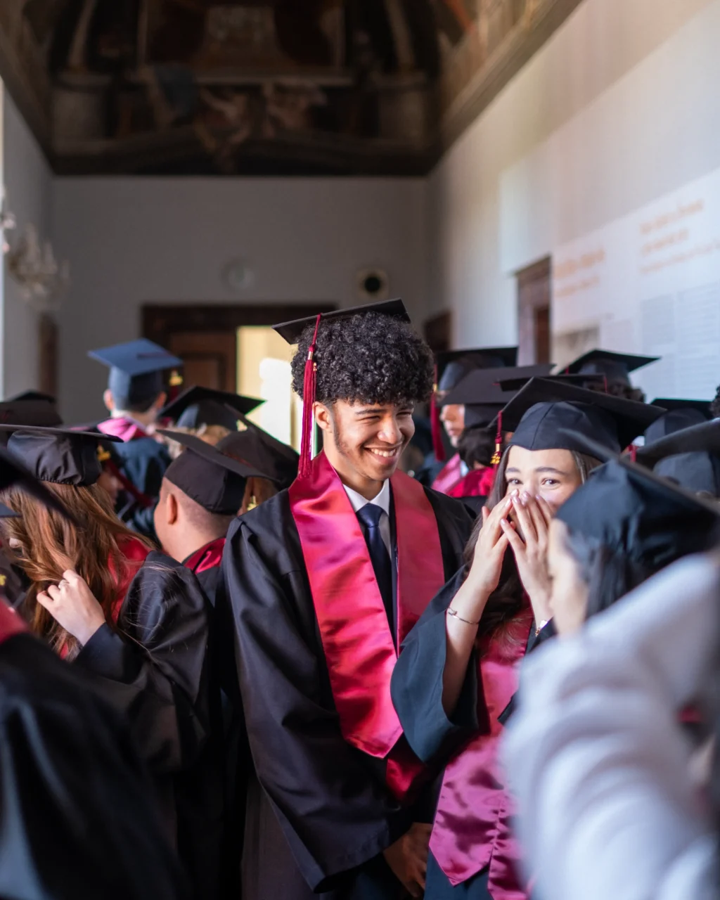 Graduation photo of student - Perrott Hill Prague